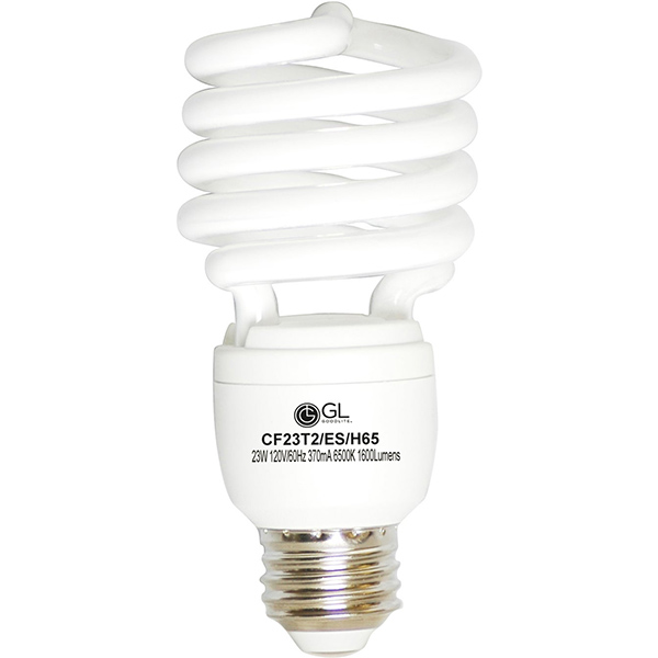 Goodlite G-10853 23-Watt CFL 100 Watt Replacement 1600-Lumen T2 Spiral Light Bulb