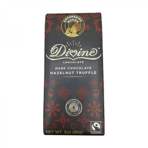 DARK CHOCOLATE HAZELNUT TRUFFLE, HAZELNUT TRUFFLE