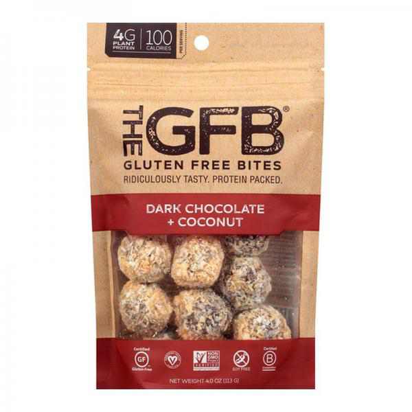 The Gfb Nutrition Bites, Dark Chocolate Coconut, 4 Oz.