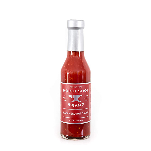 Habanero Hot Sauce 8 oz Bottle, No Added Extracts, Plant Based, Artisan