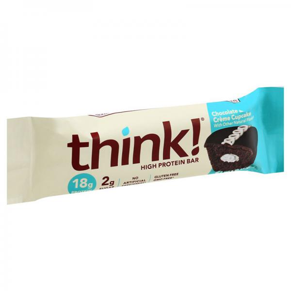 Think! Chocolate and Creme Cupcake Protein Bar - 2.29 Oz