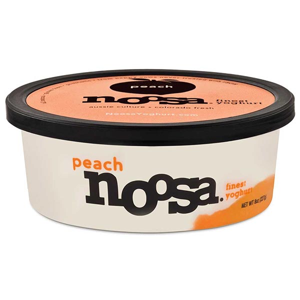 Noosa Peach Finest Yoghurt, 8 OZ