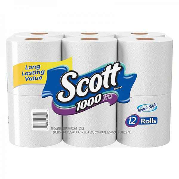 Scott 1000 Toilet Paper - 12pk