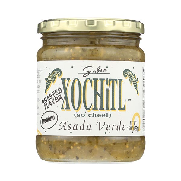 Xochitl Salsa Asada Verde Medium , 15 Oz
