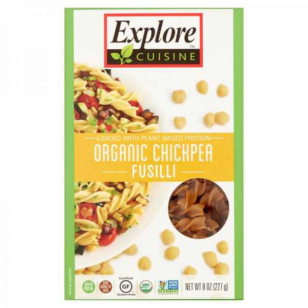 Explore Cuisine Organic Chickpea Fusilli, 8 OZ