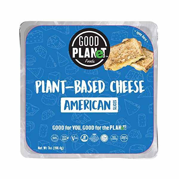 Good Planet Foods Plant Based American Cheese Shreds, 7 OZ