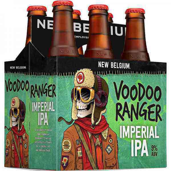 New Belgium Voodoo Ranger Imperial IPA 6PK 12oz Bottles