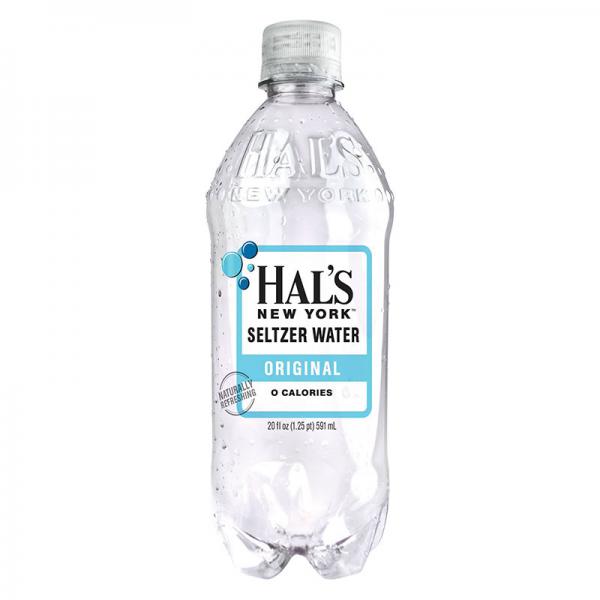 Hal's New York Original Seltzer Water - 20 fl oz Bottle