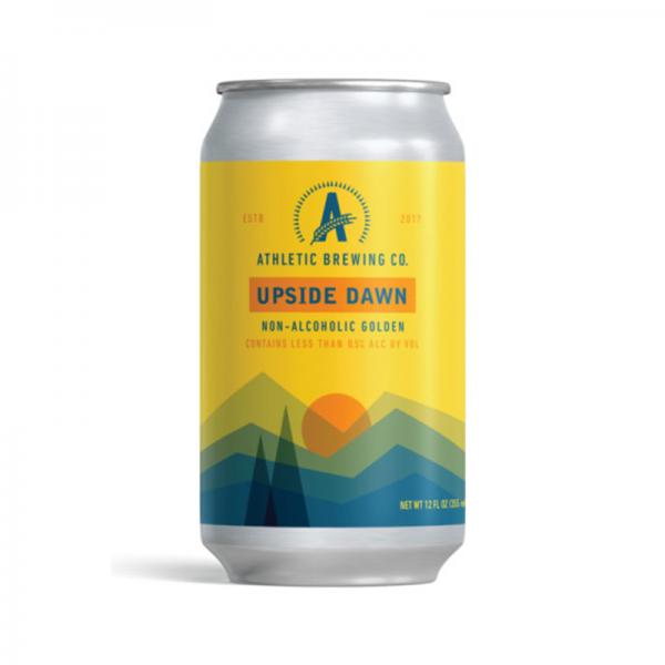 Athletic Athletic Brewing Upside Dawn Non-Alcoholic Golden Ale Blonde  Beer  6x 12oz Cans