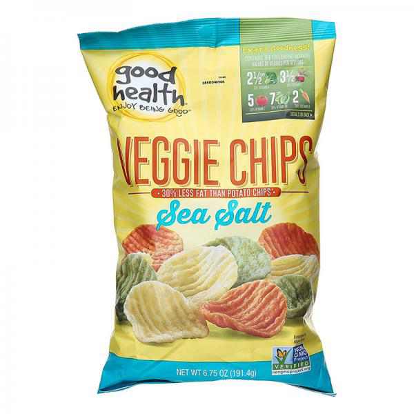 Good Health Veggie Chips Sea Salt, 6.75 OZ
