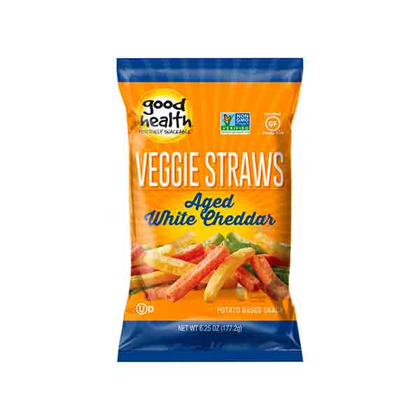 Good Health White Cheddar Veggie Straws - 6.25oz
