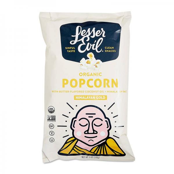 LesserEvil Organic Vegan Butter Popcorn, 5 Oz.