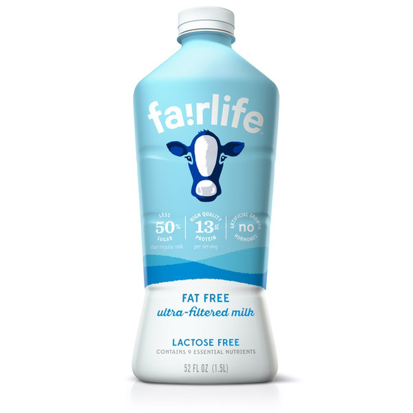 Fairlife Milk 52 Fl Oz - Lactose Free Fat Free Skim Milk