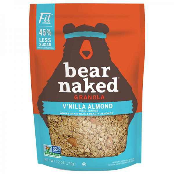 Bear Naked Fit Granola, Vanilla Almond Crunch, 12-Ounce Pouches (Pack of 6)