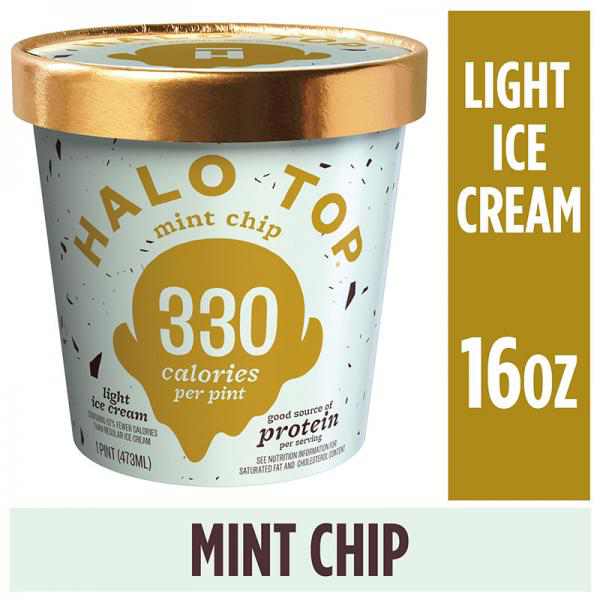 Halo Top Mint Chip Ice Cream - 16oz