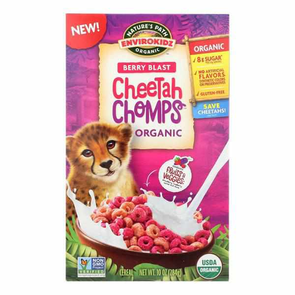 Envirokidz Organic Cheetah Chomps Cereal, 10 OZ