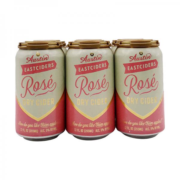 Austin Eastciders Rosé Dry Cider - 6pk/12 fl oz Cans