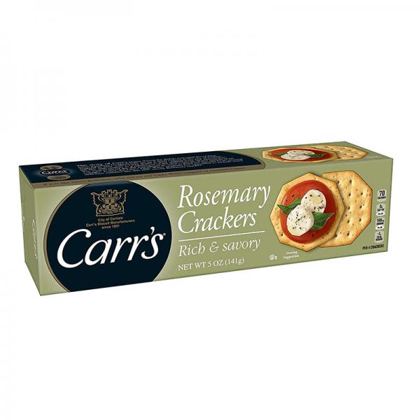 Carr's Rosemary Crackers, 5-Ounce Boxes (Pack of 6)