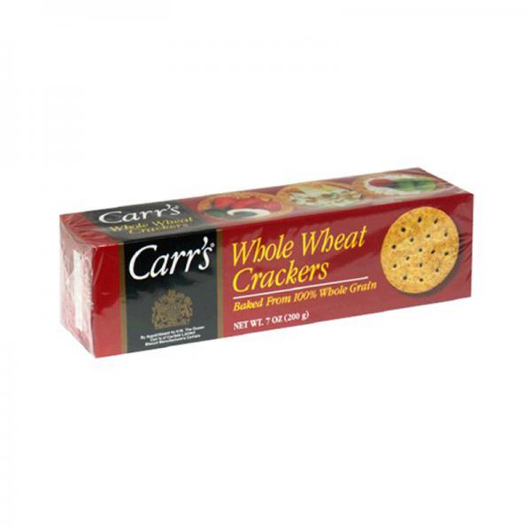 Carr's Whole Wheat Crackers, 7-Ounce Boxes (Pack of 6)