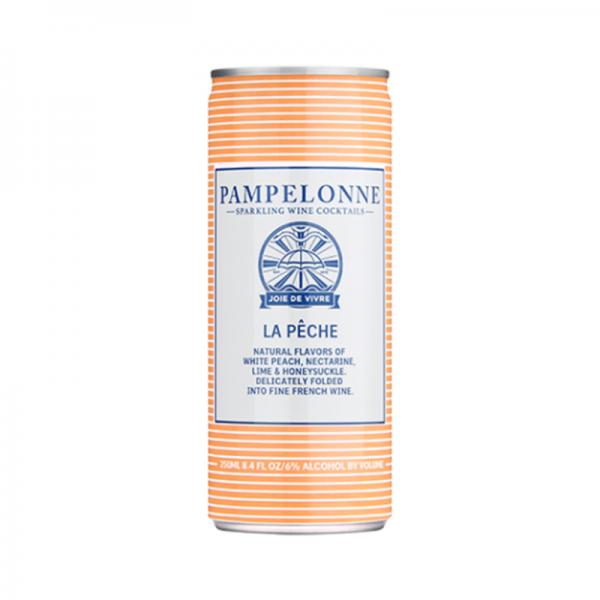 Pampelonne La Peche - Sparkling Wine from France - 4x 8.4oz Cans