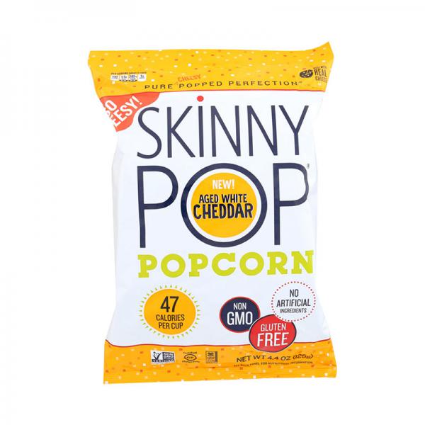 Skinnypop Popcorn Popcorn - Aged White Cheddar , 4.4 OZ