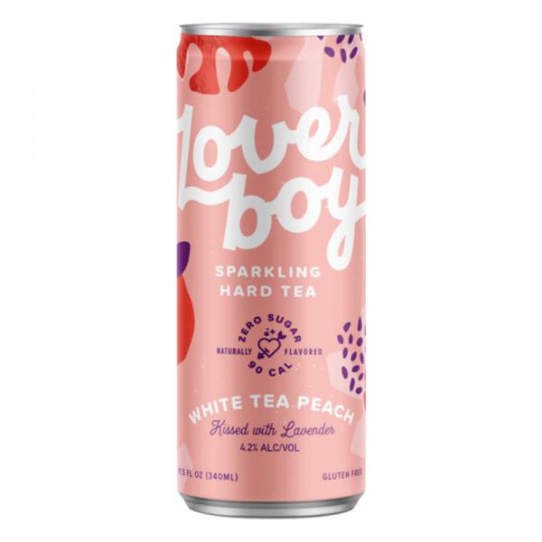 Loverboy White Tea Peach Hard Seltzer - Beer - 6x 11.5oz Cans