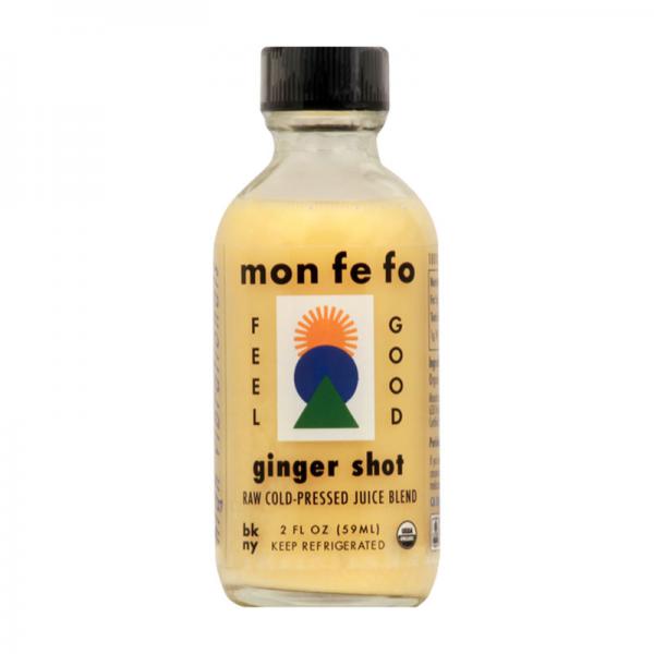 Monfefo, Juice Shot Ginger Organic, 2 Fl Oz