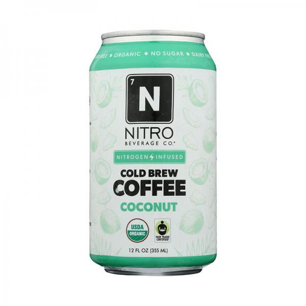 COCONUT NITROGEN INFUSED COLD BREW COFFEE, COCONUT