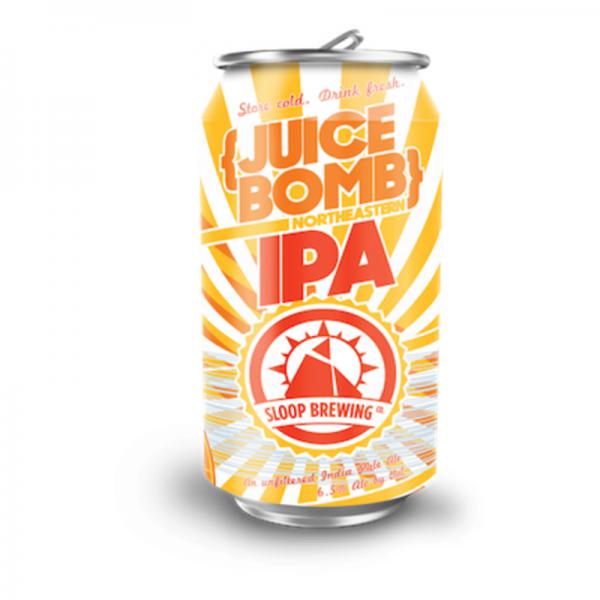 Sloop Sloop Brewing Juice Bomb IPA Ale - Beer - 6x 12oz Cans