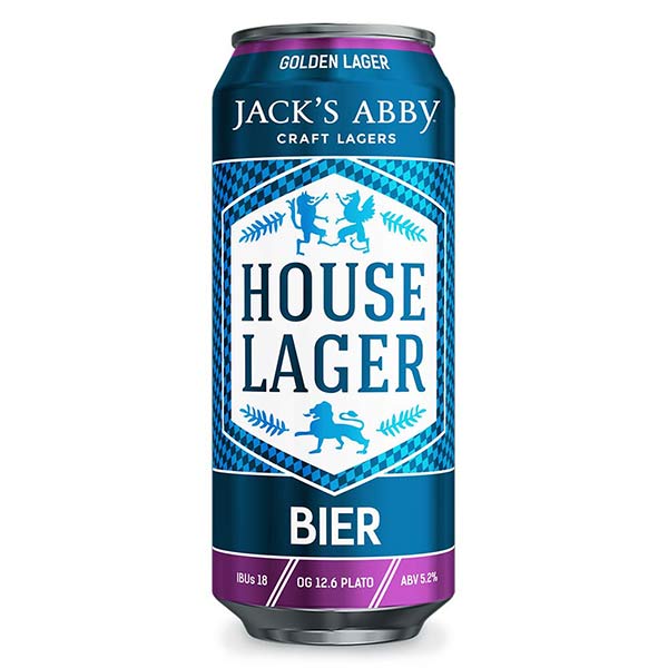 Jack's Abby House Lager 16 Ounce Craft Beer Can Framingham Ma