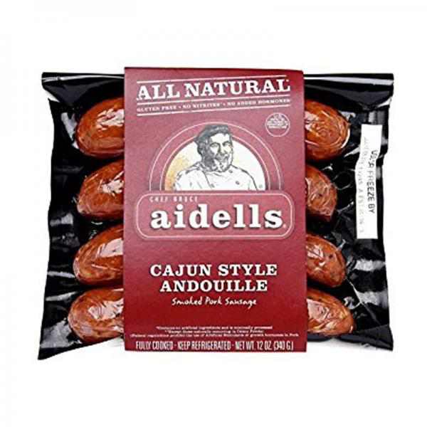 Aidells Cajun Andouille Smoked Sausage - 4ct/12oz