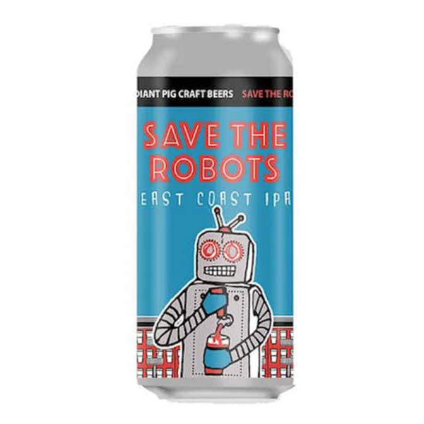 Radiant Pig Save the Robots East Coast IPA Ale