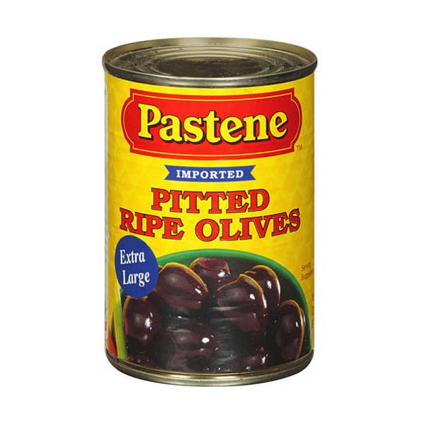The Pastene Pastene Pitted Ripe Olives, 6 Oz