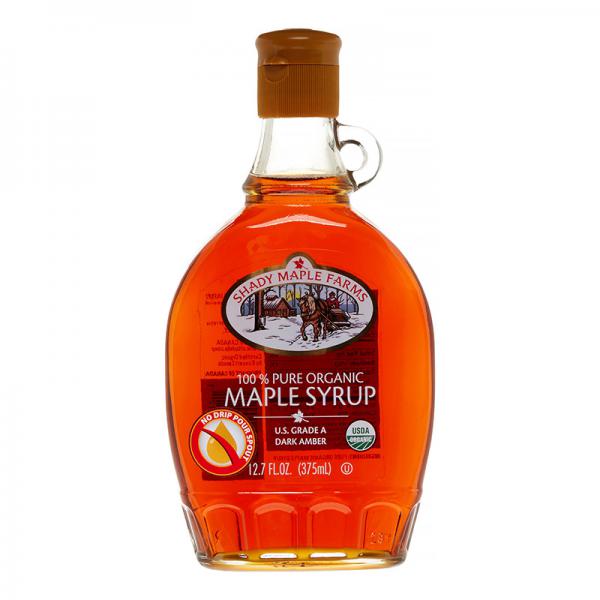 Organic Pure Maple Syrup 12.7 Oz by Shady Maple Farm