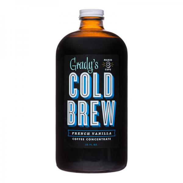 Grady's French Vanilla Style Cold Brew Coffee Concentrate