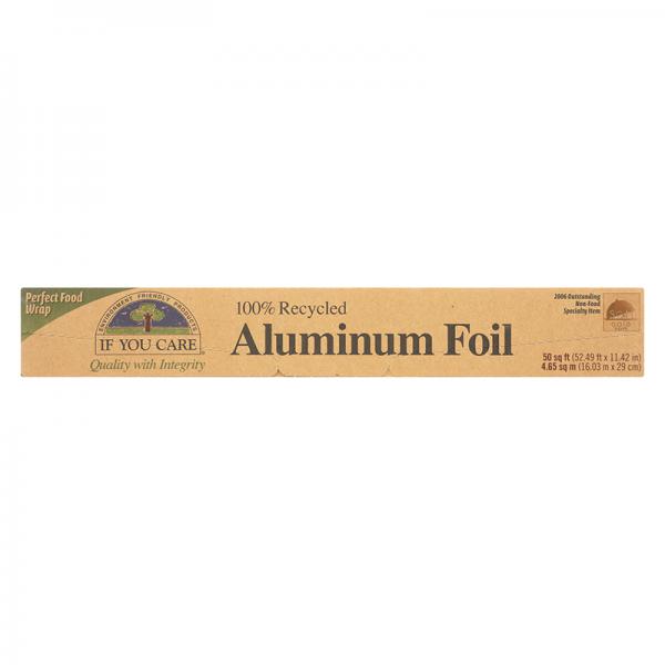 If You Care 100% Recycled Aluminum Foil Roll, 50 Foot Roll