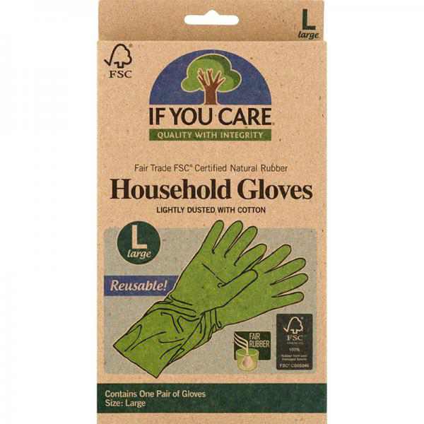 If You Care Household Cleaning Gloves, Large