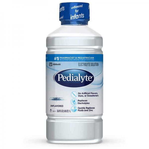Pedialyte Electrolyte Solution, Hydration Drink, 1 Liter, Unflavored