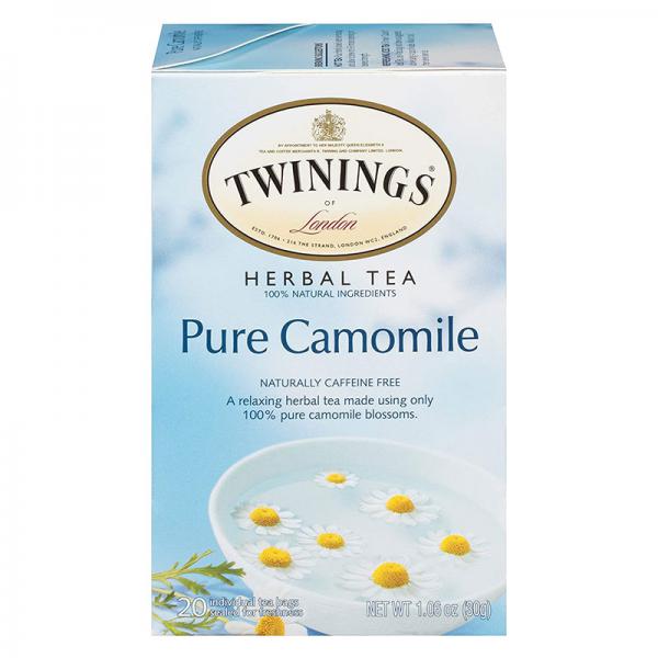 Twinings of London Pure Camomile Herbal Tea, 20 count, 1.06 oz