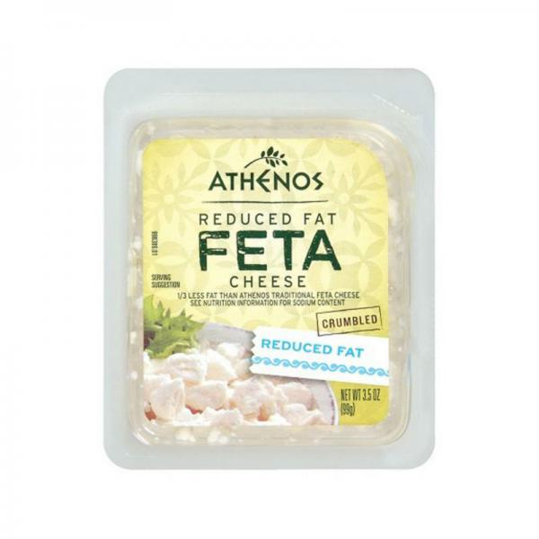 Athenos Crumbled Reduced Fat Feta Cheese - 3.5oz