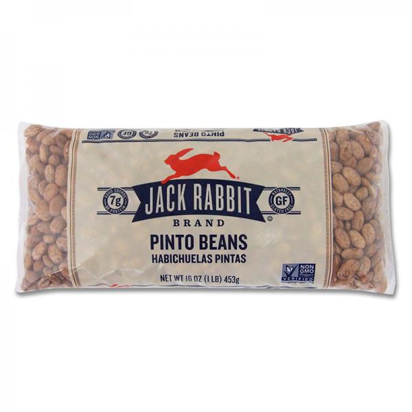 Jack Rabbit Pinto Beans, 16 oz