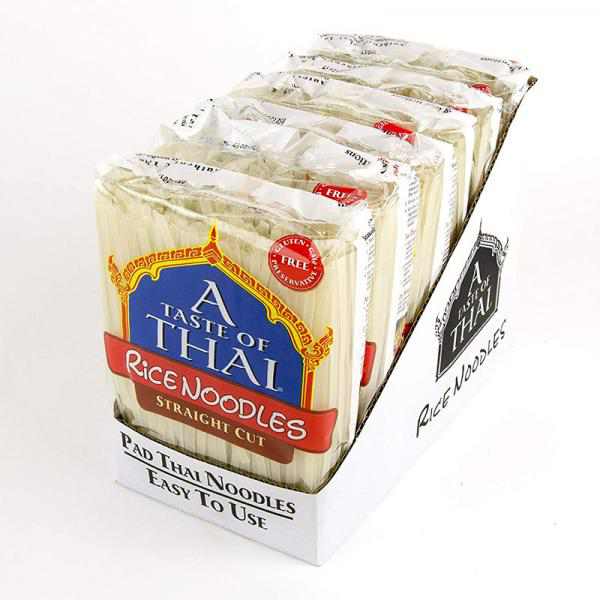 A Taste of Thai Rice Noodles, 16-Ounce Boxes (Pack of 6)