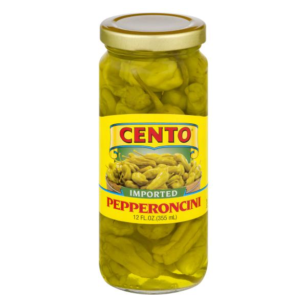 (6 Pack) Cento Imported Pepperoncini, 12 Fl Oz