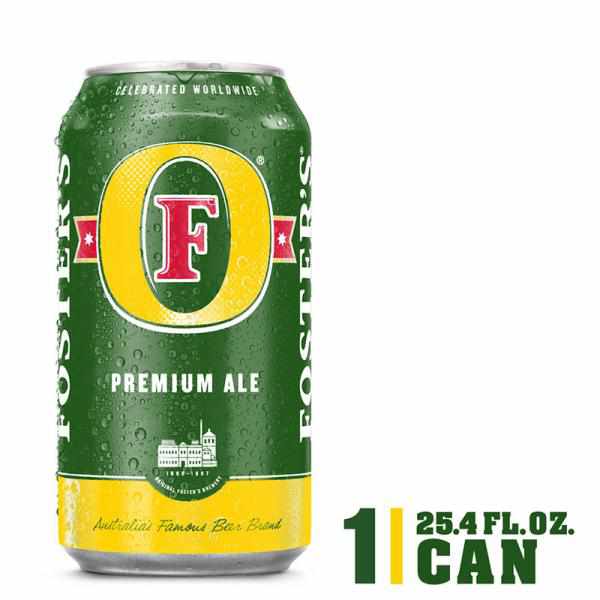 Foster's Premium Ale Beer, 25.4 Fl. Oz. Beer Can, 5% ABV