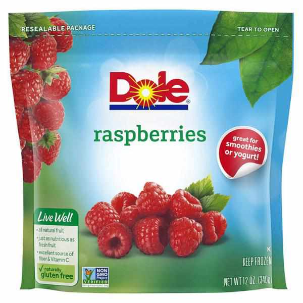 Dole - Frozen Raspberries 12.00 oz