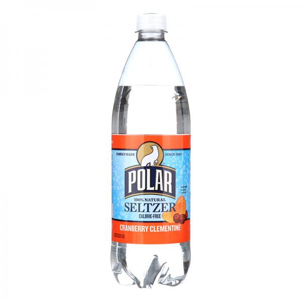 Polar Seltzer Calorie-free Cranberry Lime, 1.0 L
