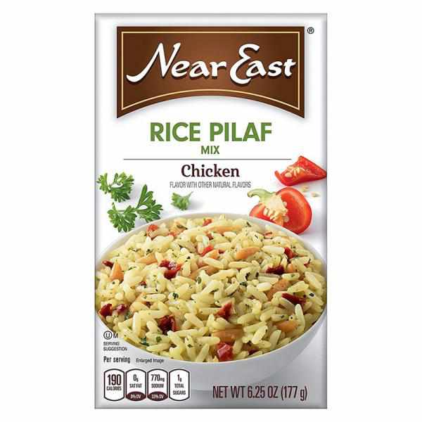 Near East Chicken Rice Pilaf Mix, 6.25-Ounce Boxes (Pack of 12)