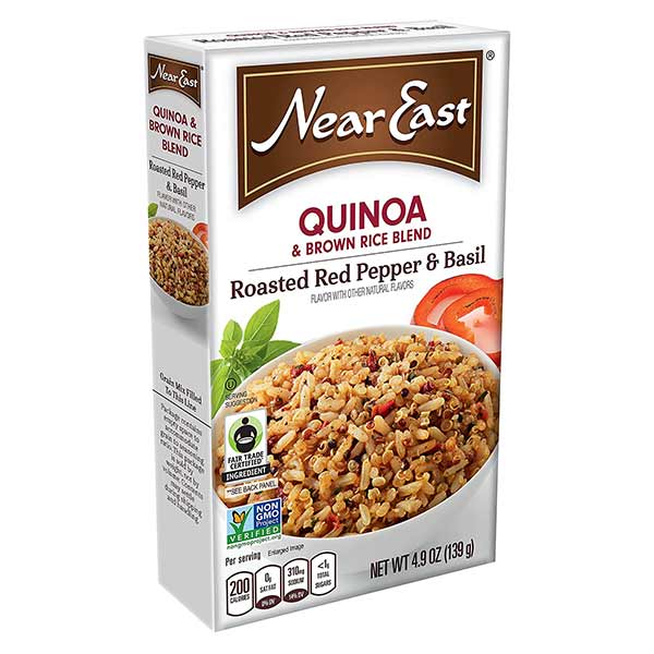 Near East Roasted Red Pepper & Basil Blend Quinoa - 4.9oz