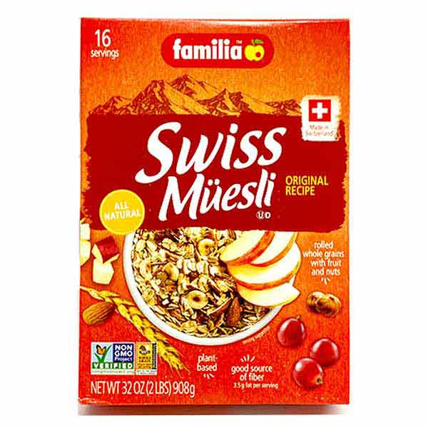 Familia Swiss Muesli, Original Recipe, 32 Oz