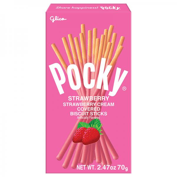 Glico Strawberry Pocky's, 2.47 Ounce